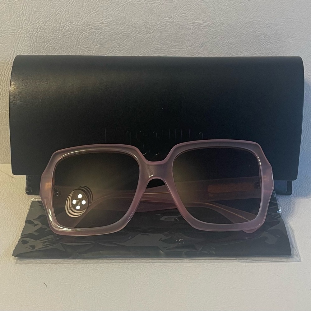New Moschino Pink Sunglasses